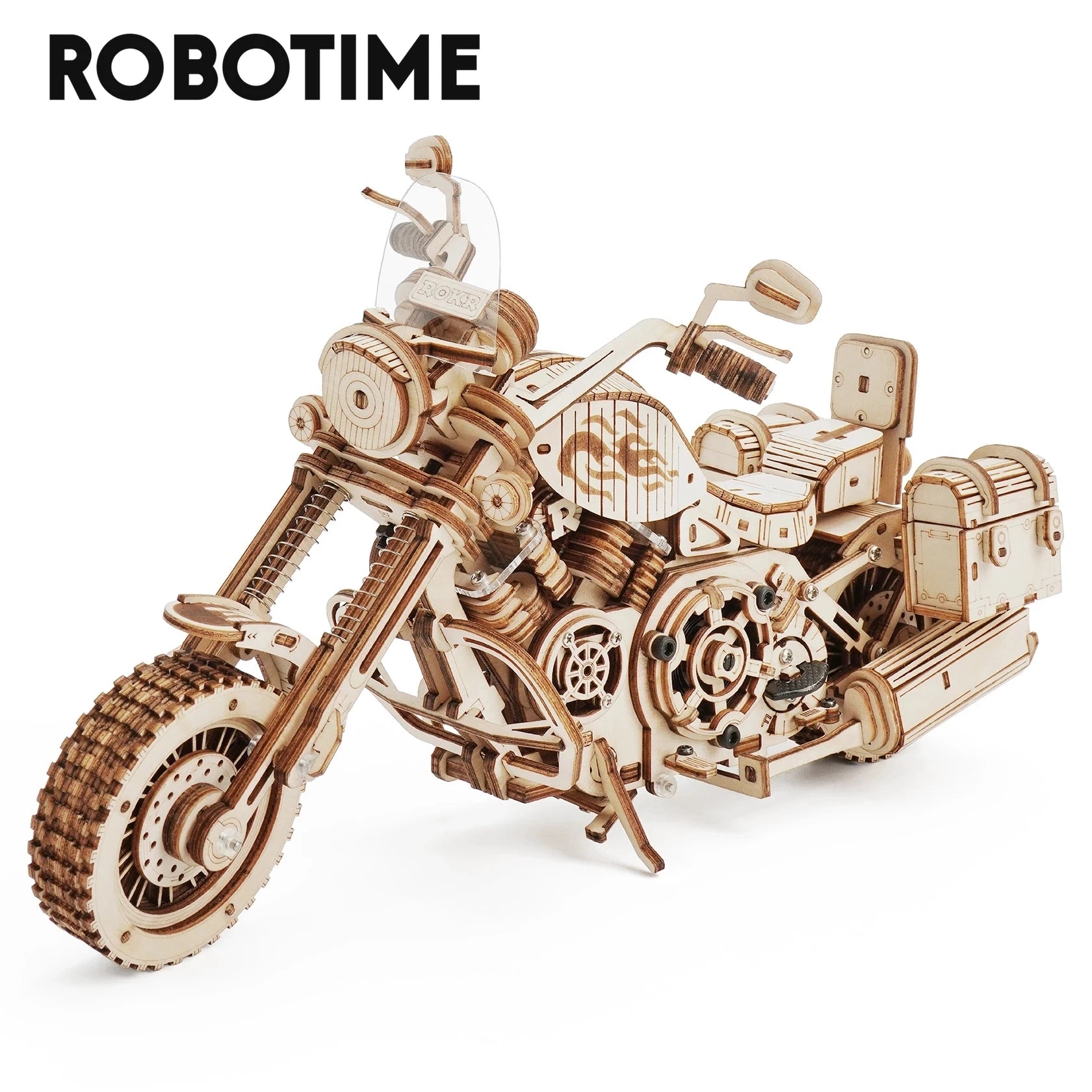 420 Piece Building Block Kit For DIY Wooden Models For Children