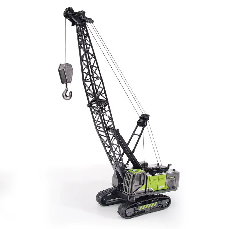 Alloy Engineering Vehicle Toy Models 1:50 Simulated Alloy Excavator, Bulldozer, Road Roller, Crane Boys' Engineering Vehicle Toy