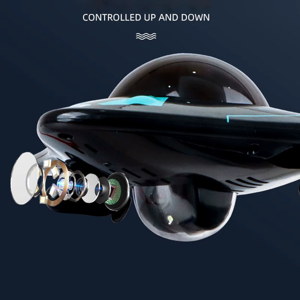 Remote Control Boat Birthday Gifts River Portable Lakes Real-Time Transmission RC Submarine Toy RC Boat with Underwater Camera