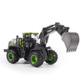Alloy Engineering Vehicle Toy Models 1:50 Simulated Alloy Excavator, Bulldozer, Road Roller, Crane Boys' Engineering Vehicle Toy