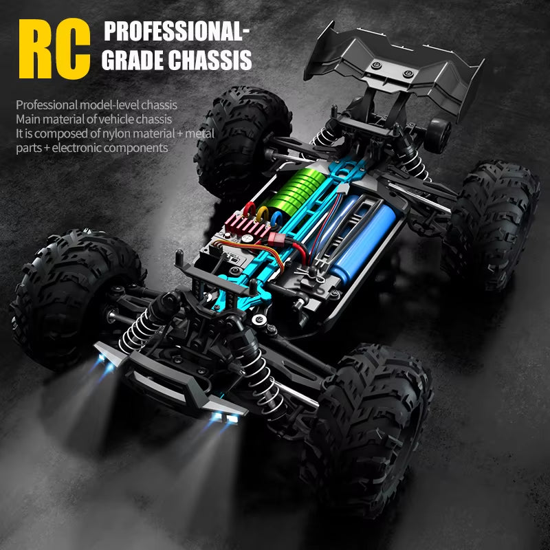1:16 RC High Speed Car Off-Road 4WD Monster Truck Climbing Vehicle Boys Toy Remote Control Car